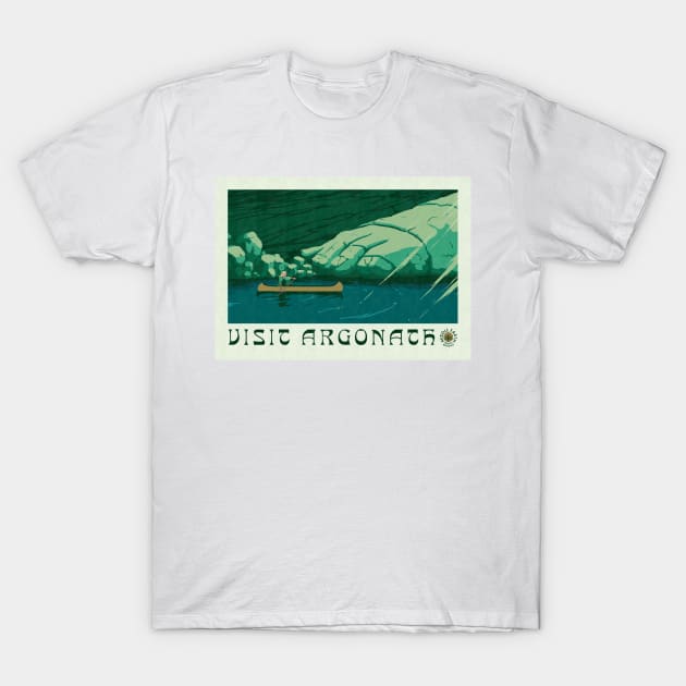 Visit argonath T-Shirt by mathiole